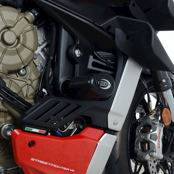 R&G Crash Protectors - Aero Style for Ducati Streetfighter V4 (S) '20-